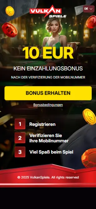 vulkan spiele 10 euro bonus